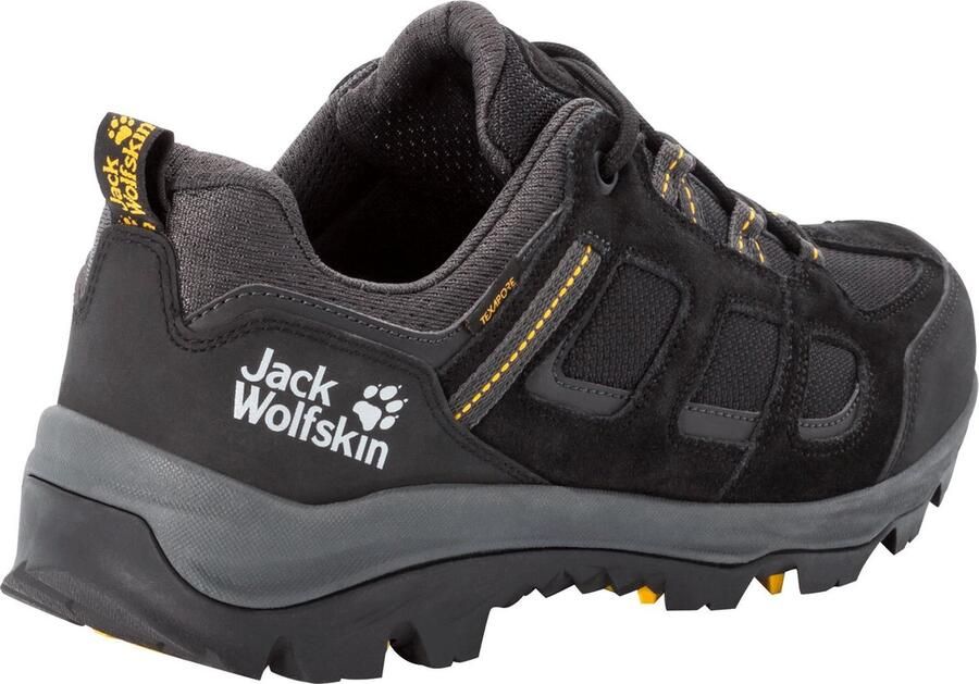 Jack Wolfskin Vojo 3 Texapore Low Wandelschoen Heren waterdichte lage wandelschoenen Black Burly Yellow Xt - Foto 3