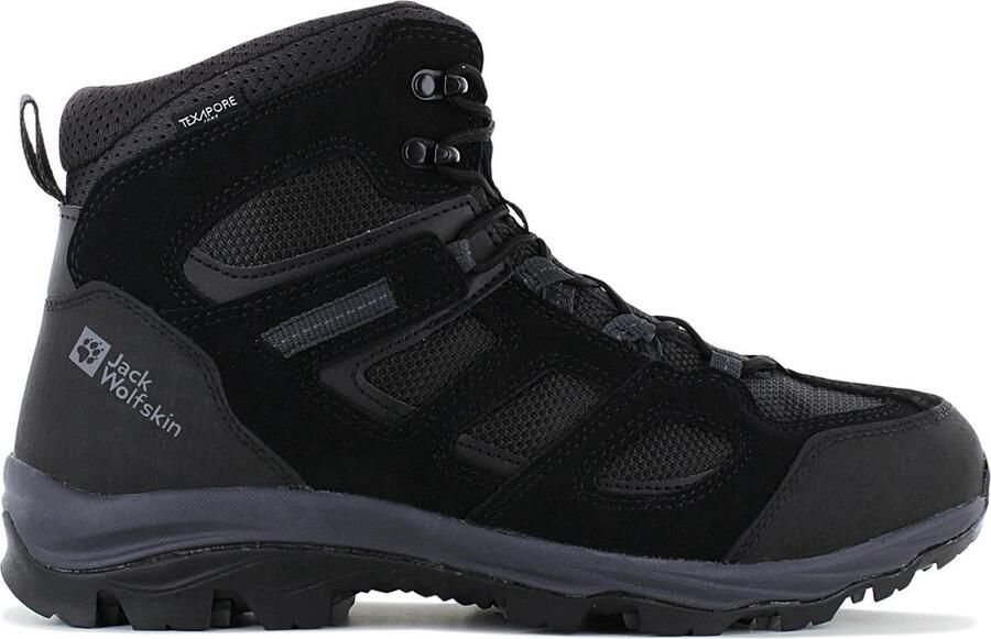 Jack Wolfskin Vojo 3 Texapore Mid Men Waterdichte wandelschoenen Heren 45.5 zwart black