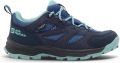 Jack Wolfskin VOJO TOUR TEXAPORE LOW K Kinderen Wandelschoenen-night blue - Blauw