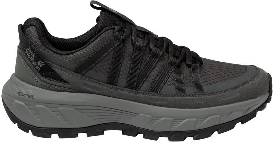 Jack Wolfskin Women's Wild Hike Texapore Low Multisportschoenen zwart grijs
