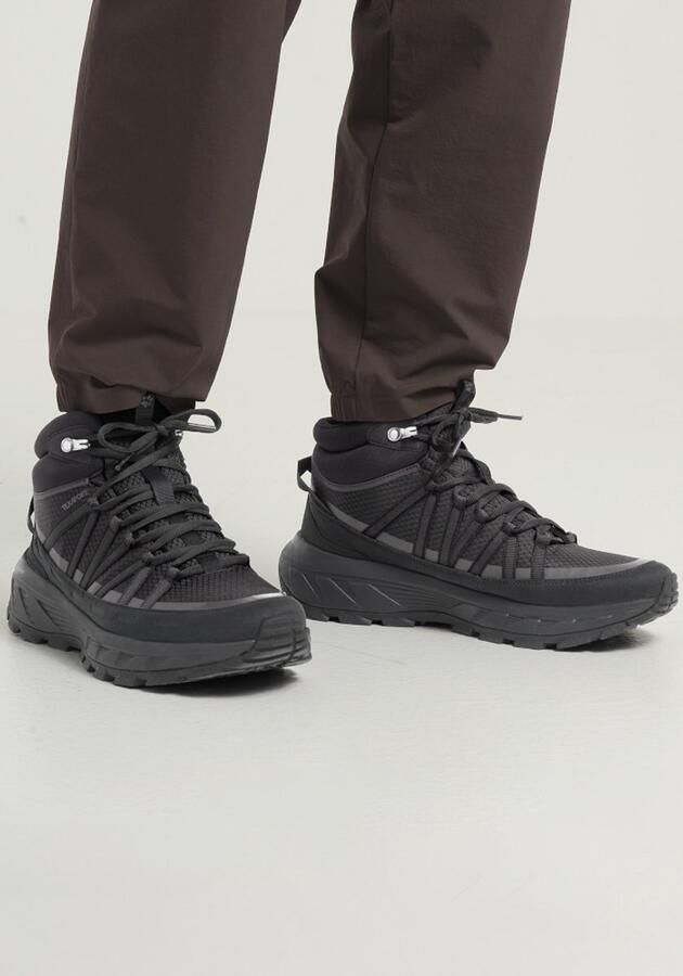 Jack Wolfskin WILD HIKE TEXAPORE MID M Heren Wandelschoenen black