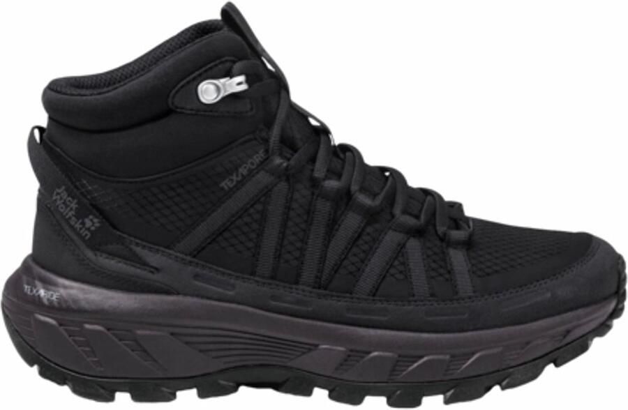 Jack Wolfskin Women's Wild Hike Texapore Mid Wandelschoenen zwart