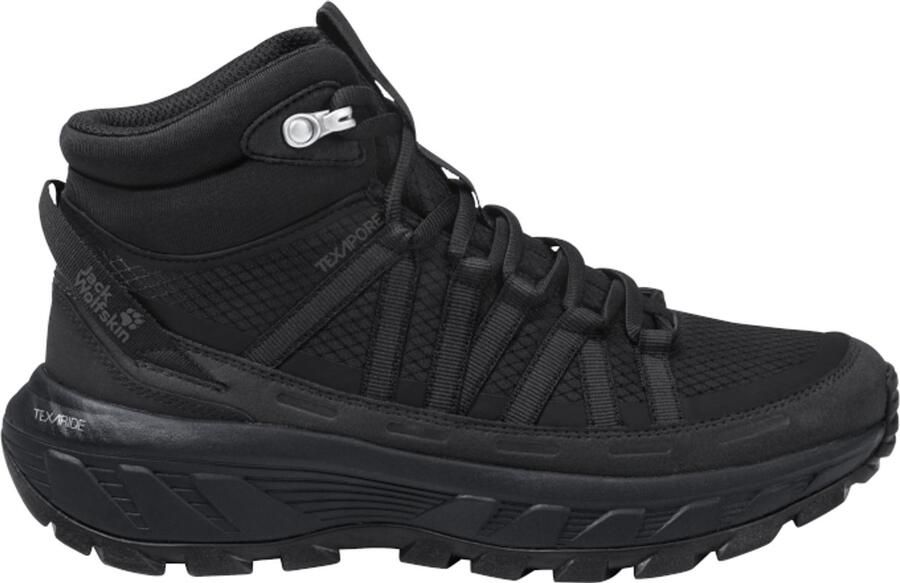 Jack Wolfskin Women's Wild Hike Texapore Mid Wandelschoenen zwart