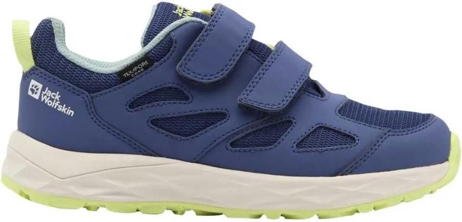Jack Wolfskin Woodland 2 Texapore Mid Wandelschoenen Blauw