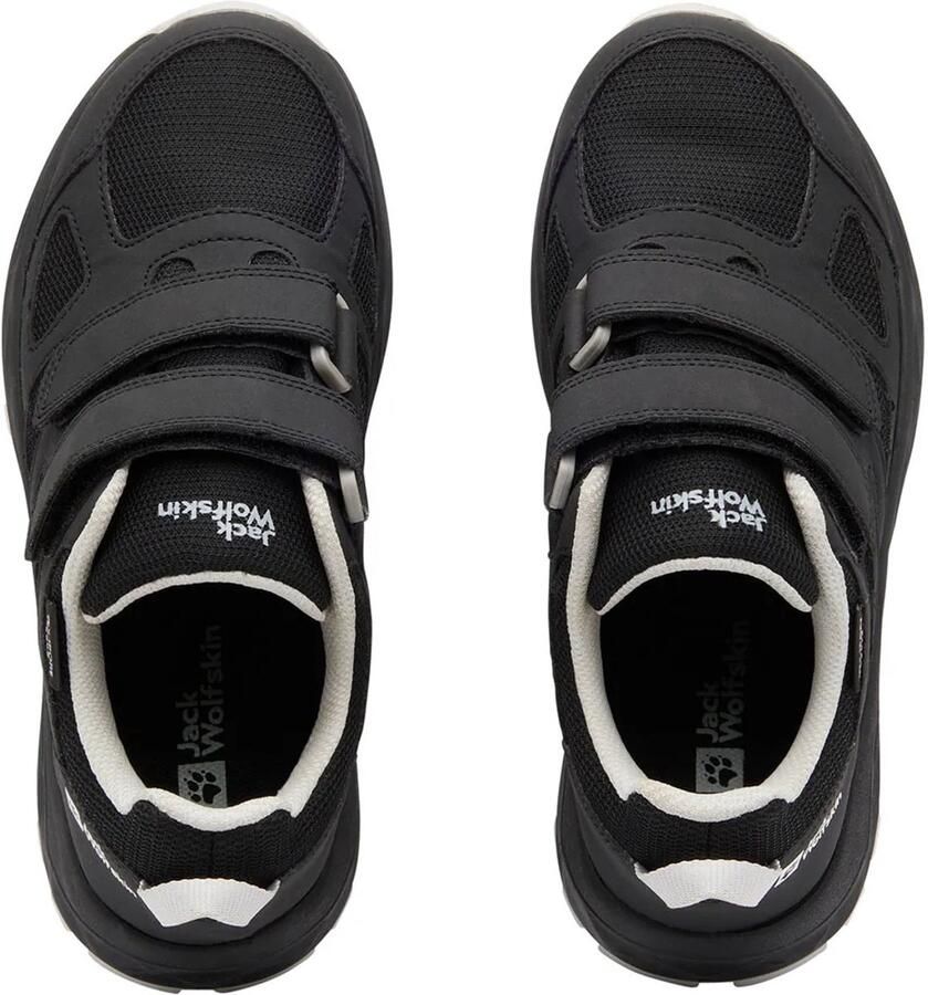 Jack Wolfskin Woodland 2 Texapore Mid Wandelschoenen Zwart Kinderen