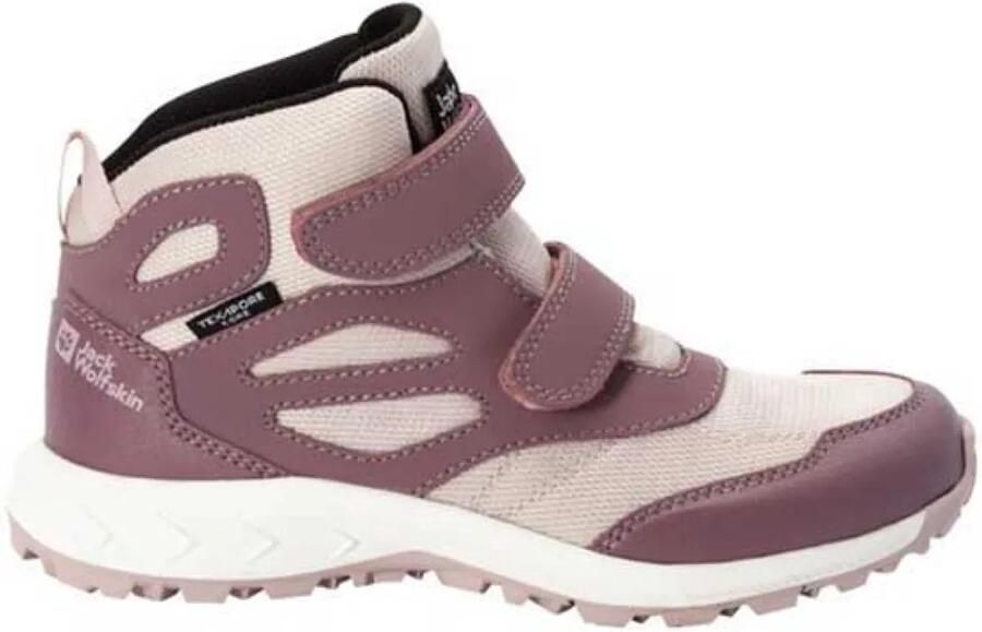 Jack Wolfskin Woodland Texapore Mid VC Kids Waterdichte wandelschoenen Kinderen 32 ash mauve ash mauve
