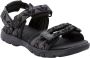 Jack Wolfskin Jungen Kinder Sandalen Kindersandalen 2 IN 1 Sandal Phantom 163425 Grau - Thumbnail 1