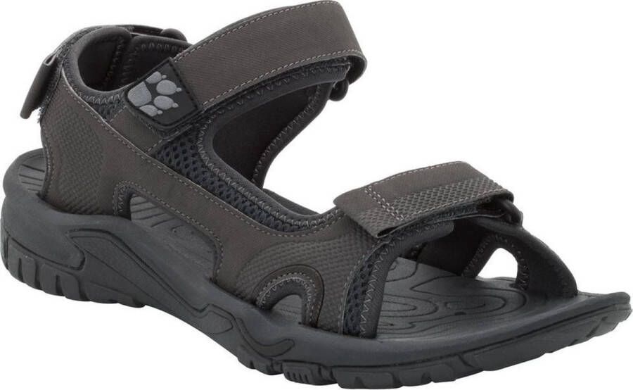 Jack Wolfskin Outdoorsandalen LAKEWOOD CRUISE SANDAL M met klittenbandsluiting