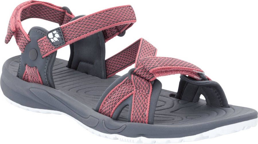 Jack Wolfskin Lakewood Ride Sandal Women Duurzame trekkingsandalen Dames 39.5 rose quartz rose quartz
