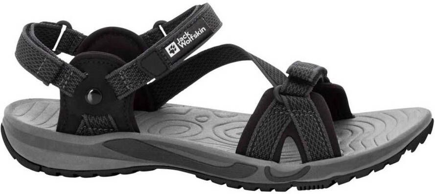 Jack Wolfskin Lakewood Ride Sandal Women Duurzame trekkingsandalen Dames black