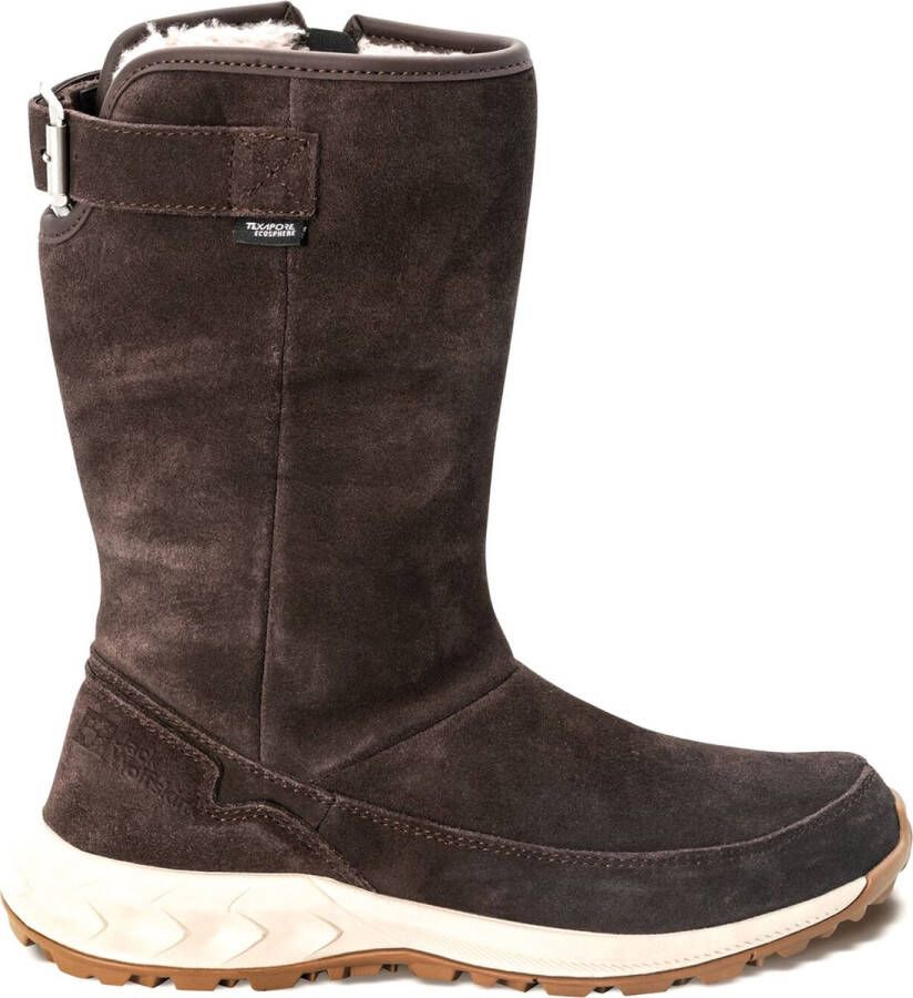 Jack Wolfskin Queenstown Texapore Boot H Women Waterdichte winterlaarzen Dames 39.5 bruin dark oak