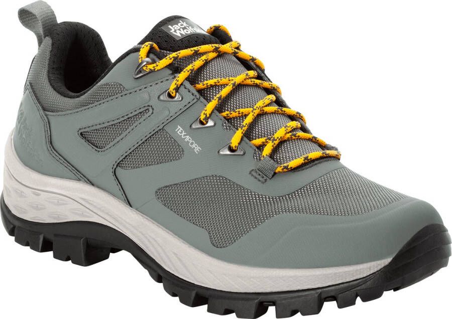 Jack Wolfskin Rebellion Guide Texapore Low Men Waterdichte wandelschoenen Heren 42.5 gecko green gecko green