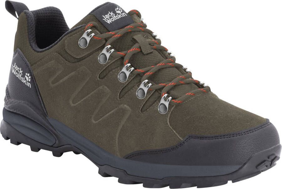 Jack Wolfskin Refugio Texapore Low Men Waterdichte wandelschoenen Heren 40 groen khaki phantom