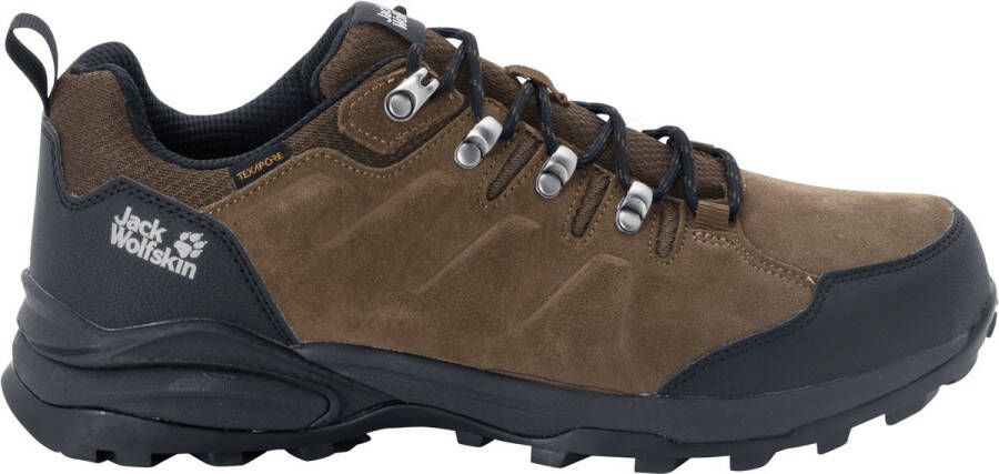 Jack Wolfskin Refugio Texapore Low Men Waterdichte wandelschoenen Heren brown phantom