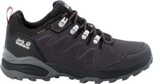Jack Wolfskin Refugio Texapore Low Women Waterdichte wandelschoenen Dames 40.5 grijs dark steel purple