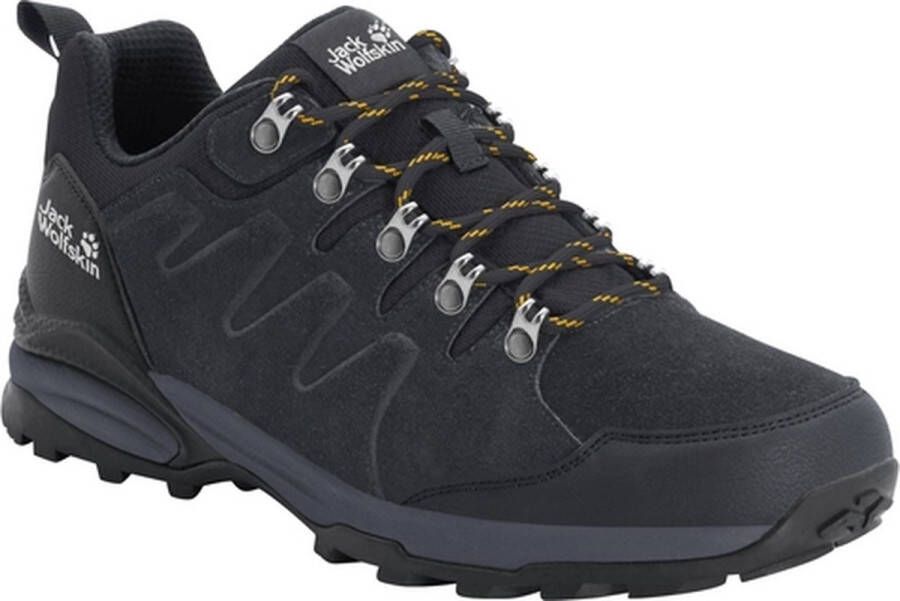 Jack Wolfskin Refugio Texapore Low Wandelschoenen Heren Phantom Burly Yellow XT