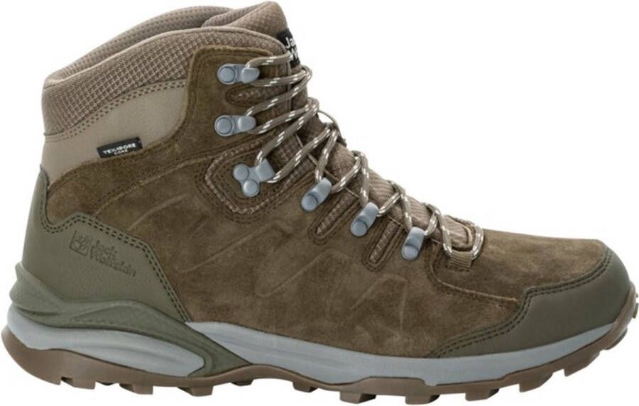 Jack Wolfskin Refugio Texapore Mid Men Waterdichte wandelschoenen Heren cold coffee
