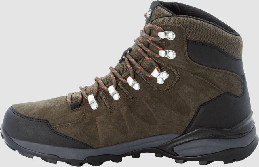 Jack Wolfskin Refugio Texapore Mid Men Waterdichte wandelschoenen Heren Khaki Phantom