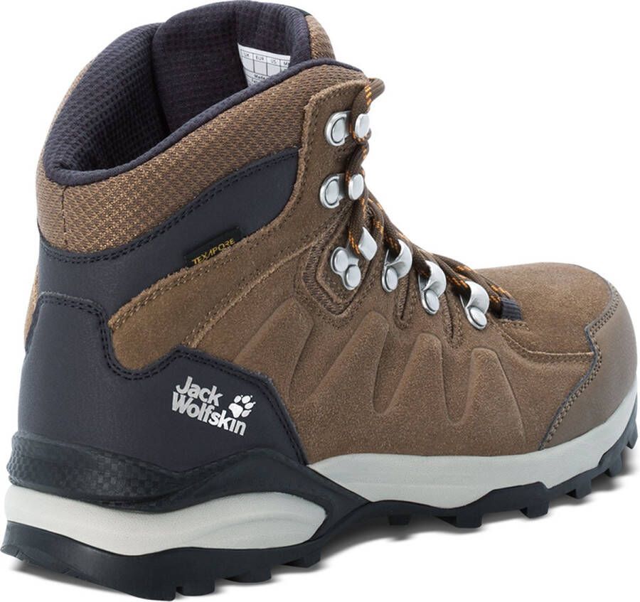 Jack Wolfskin Refugio Texapore Mid Women Waterdichte wandelschoenen Dames brown apricot - Foto 2