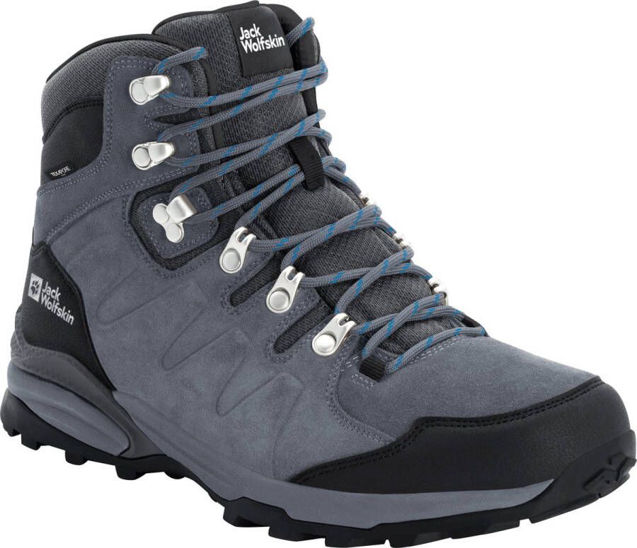 Jack Wolfskin Refugio Texapore Mid Men Waterdichte wandelschoenen Heren grey black