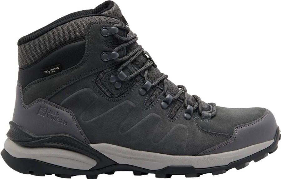 Jack Wolfskin Refugio Texapore Mid Wandelschoenen Heren waterdichte mid wandelschoenen slate