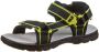 Jack Wolfskin Seven Seas 3 Kinderen synthetische sandalen Blue Lime - Thumbnail 6