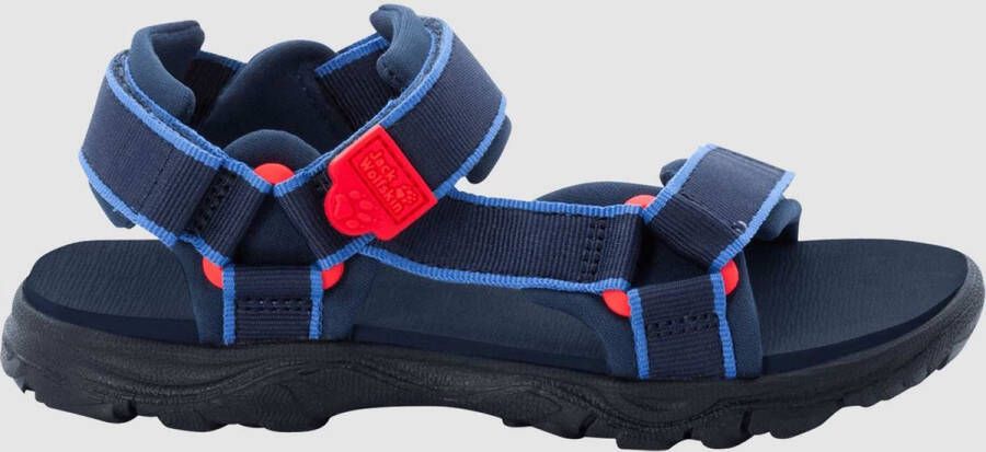 Jack Wolfskin Seven Seas 3 Kids Kinderen sandalen 26 blue red blue red