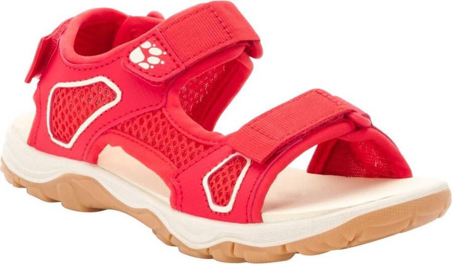 Jack Wolfskin Taraco Beach Sandal Kids Kinderen sandalen 32 rood red champagne