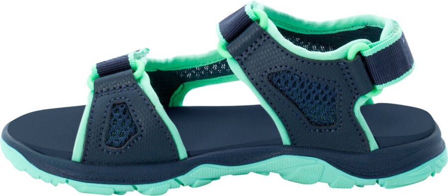 Jack Wolfskin Taraco Beach Sandal Kids Kinderen sandalen 35 blue green blue green
