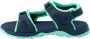 Jack Wolfskin Taraco Beach Sandal Kids Kinderen sandalen 35 blue green blue green - Thumbnail 1