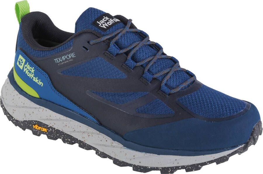 Jack Wolfskin Terraventure Texapore Low M 4051621-1274 Mannen Marineblauw Trekkingschoenen