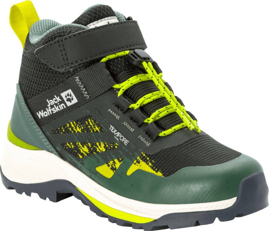 Jack Wolfskin Villi Hiker Texapore Mid Kids Waterdichte outdoor-schoenen Kinderen slate green