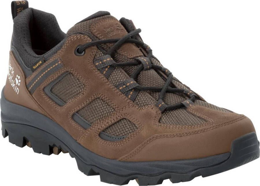 Jack Wolfskin Vojo 3 Texapore Low Wandelschoenen Bruin Middengrijs