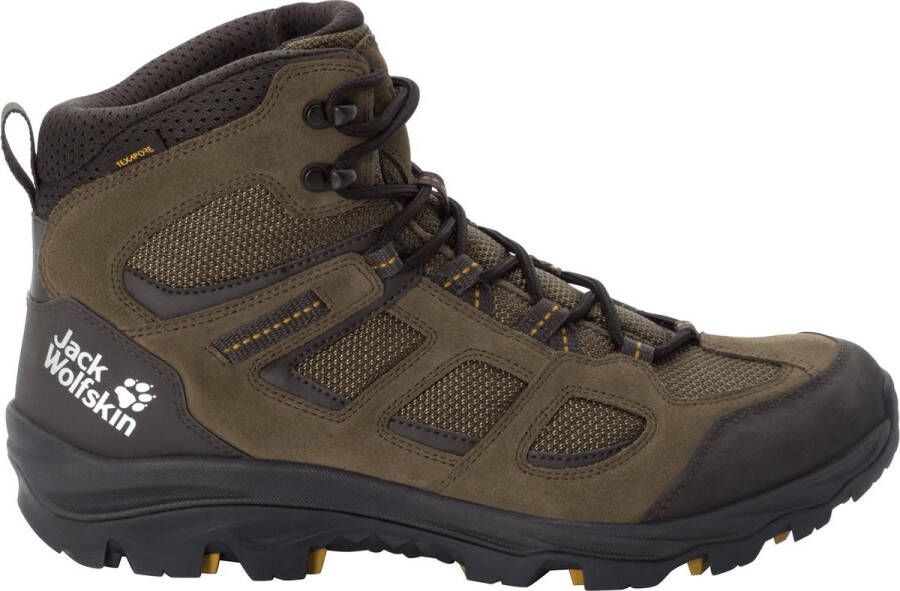 Jack Wolfskin Vojo 3 Texapore Mid Men Waterdichte wandelschoenen Heren 47.5 groen khaki phantom