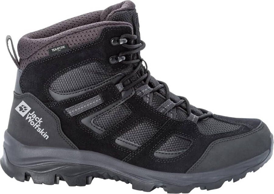 Jack Wolfskin Vojo 3 Texapore Mid Dames waterdichte mid wandelschoenen Tarmac Grey Pink