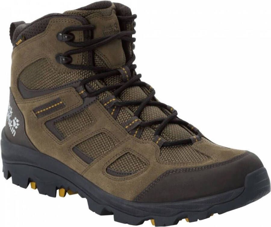 Jack Wolfskin Vojo 3 Texapore Mid Men Waterdichte wandelschoenen Heren 40.5 groen khaki phantom