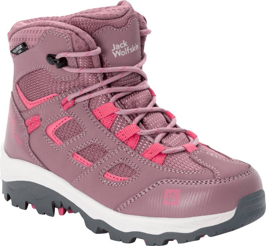 Jack Wolfskin Vojo Texapore Mid Kids Waterdichte wandelschoenen Kinderen ash mauve