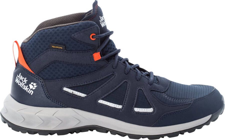 Jack Wolfskin WOODLAND 2 TEXAPORE MID M Heren Wandelschoenen