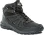 Jack Wolfskin WOODLAND 2 TEXAPORE MID M Heren Wandelschoenen zwart - Thumbnail 1