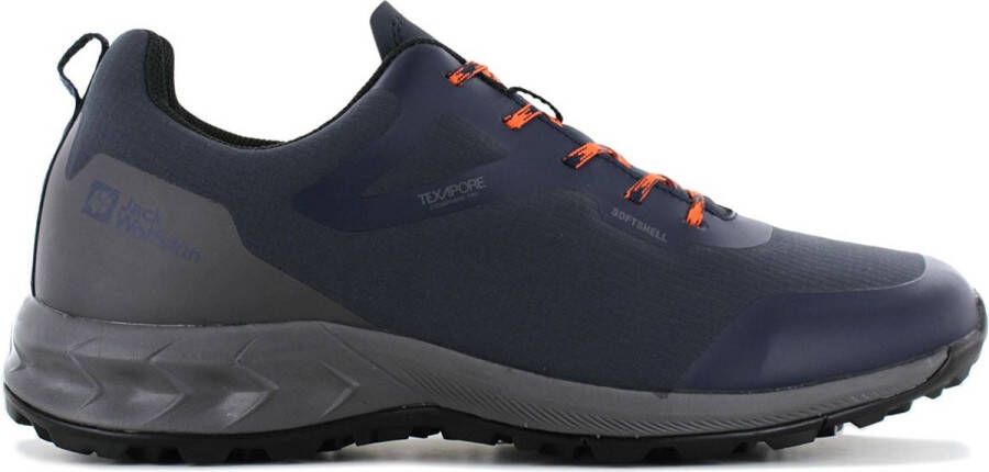 Jack Wolfskin Woodland Shell Texapore Low Men Waterdichte wandelschoenen Heren night blue