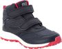 Jack Wolfskin Woodland Texapore Mid VC Kids Waterdichte wandelschoenen Kinderen dark blue pink - Thumbnail 1