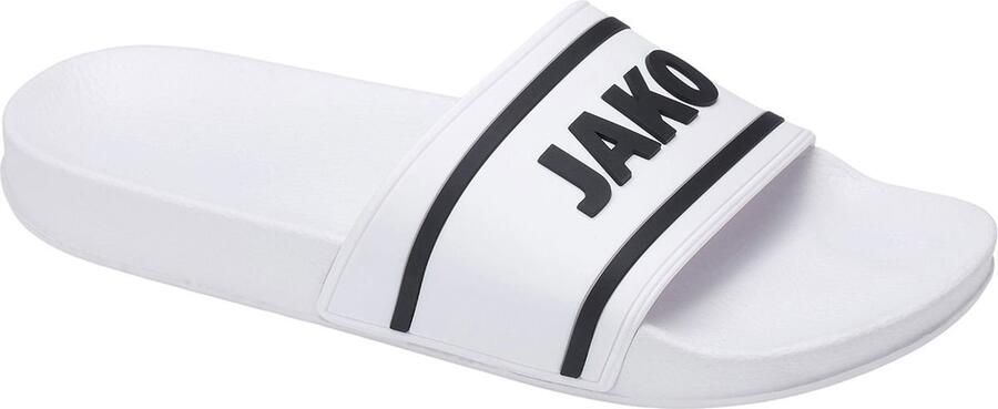 JAKO lette II Badslipper Wit Zwart