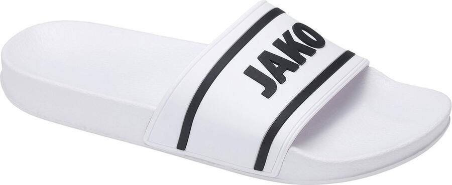 JAKO lette II Badslipper Wit Zwart