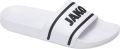 JAKO lette II Badslipper Wit Zwart - Wit