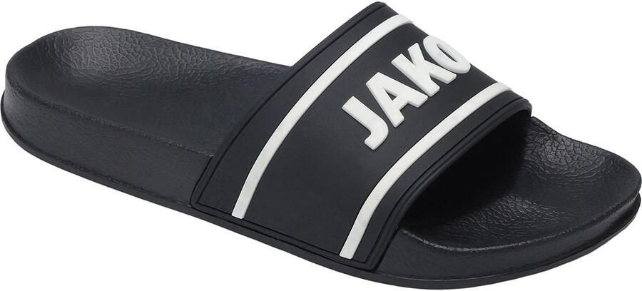 JAKO lette II Badslipper Zwart Wit