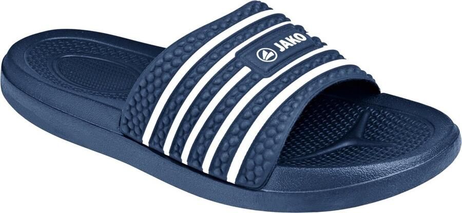 JAKO lette Slippers Heren Wit Navy - Foto 3