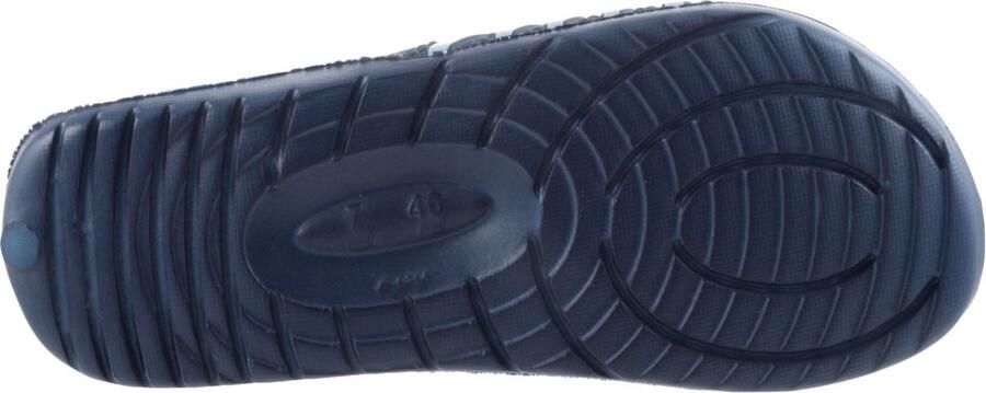 JAKO lette Slippers Heren Wit Navy - Foto 4