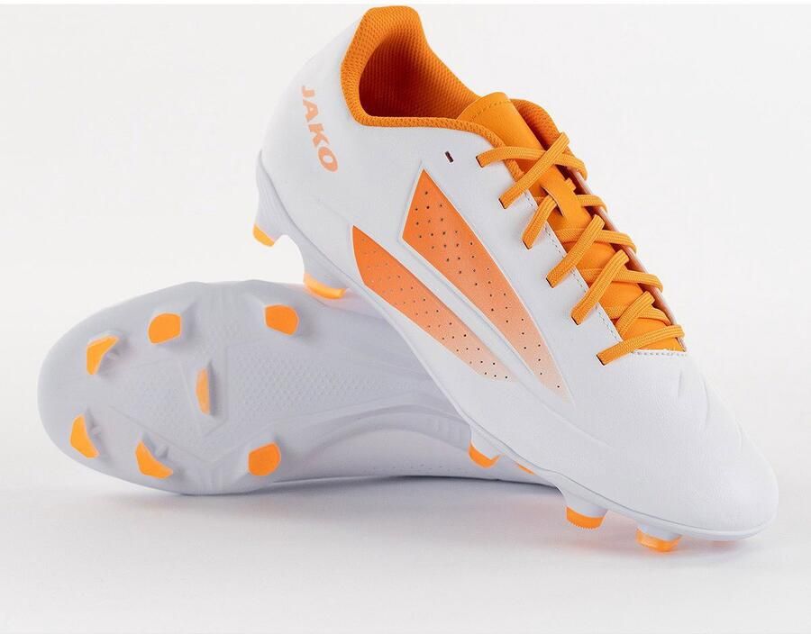 JAKO Opura Team Voetbalschoenen Fg Wit Oranje