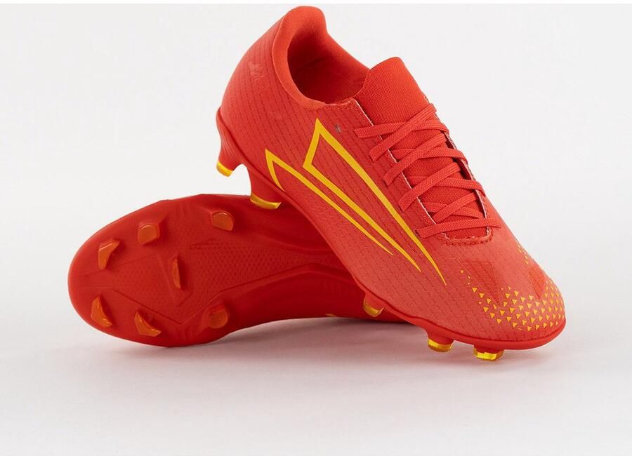 JAKO Rs89 Academy Voetbalschoenen Fg Kinderen Bright Red Oranje Geel
