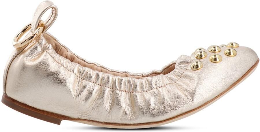 Jan Jansen Belle Bubbles Dames Ballerina's Goud